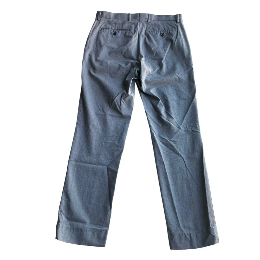 Banana Republic Men’s Slim Fit Trouser Pant Gray Size 31W 29L cotton spandex